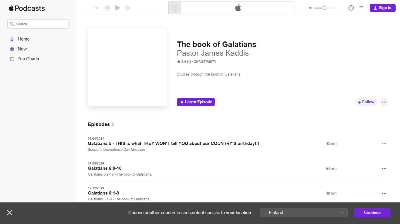 The book of Galatians - Podcast - Apple Podcasts